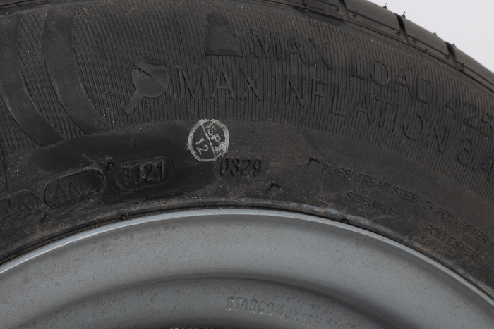OUTLET Τροχός τρέιλερ KENDA TIRE 145/80 R13 78N KENDA RIM 4Jx13"H2 4x100 ET:30