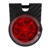 FRISTOM FT-059 Κόκκινη λάμπα LED γενικής χρήσης με γωνιακή βάση