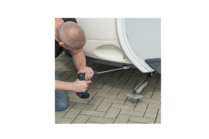 ProPlus 360030 Επεκτάσιμη Επέκταση Στήριξης για Ρυμουλκούμενο Μεταφορέα 340mm 19mm