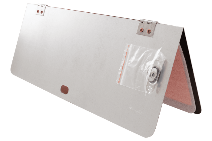 Προειδοποιητική πινακίδα ADR HILLS αναδιπλούμενη 400x300mm