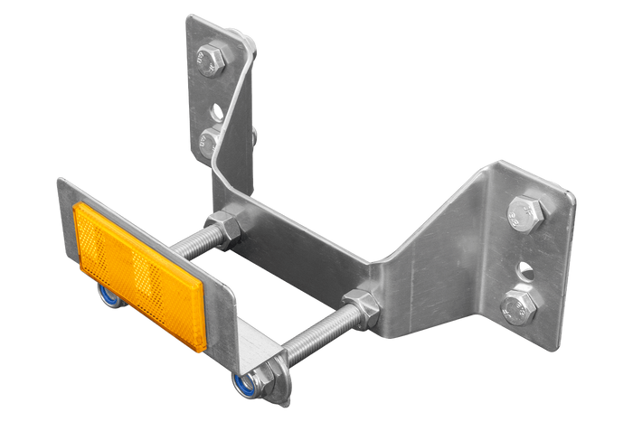 Βάση στήριξης εφεδρικού τροχού ρυμουλκούμενου UNITRAILER GARDEN KIPP με ανακλαστήρα