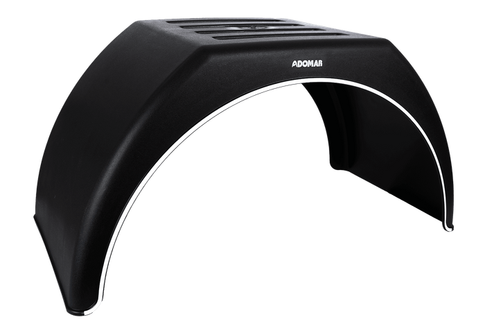 Διπλό φτερό για ρυμουλκούμενο 14-16" DOMAR DK3115 επίπεδη καμάρα τροχού 915/450mm