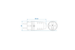 Πρίζα Schuko ProPlus 373570 με προστατευτική επαφή 16A 230V