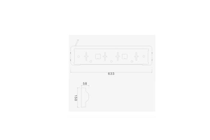 Πλαίσιο πινακίδας κυκλοφορίας με φωτισμό LED Καλώδιο ASPOCK 12/24V 0,8μ