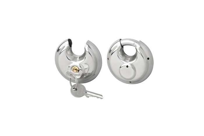 Σετ δύο στρογγυλών λουκέτων ProPlus 341319S, κλειδαριές δίσκου, 70mm