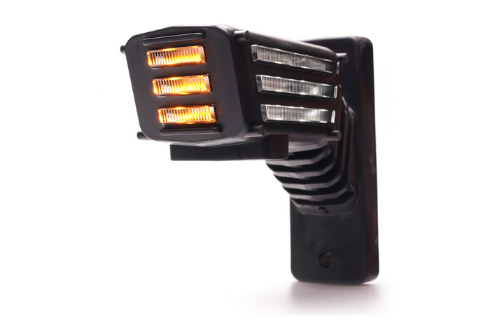 WAŚ 2550P W297.3.1 SPOT LED δεξιό φως σήμανσης σε κοντό βραχίονα