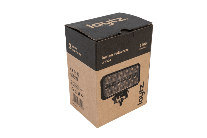 Λάμπα εργασίας LED ανακλαστήρας LAYTZ LY7304 66xLED 5800lm ορθογώνια