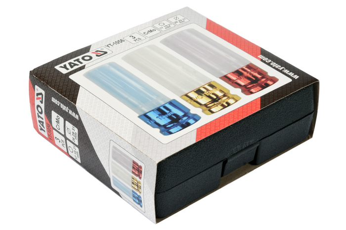 Καρυδάκια κρούσης για ζάντες αλουμινίου YATO YT-1056 17-21mm 3 τεμ.