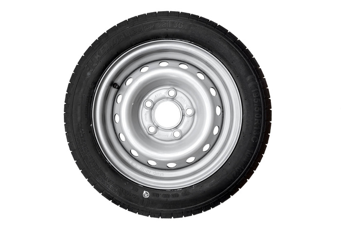 Ενισχυμένος τροχός για τρέιλερ TIRE KENDA 195/50 R13C 104/102N RIM STARCO 6Jx13"H2 5x112 ET:30