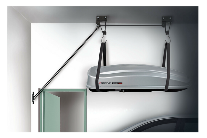 Βάση αποθήκευσης οροφής LAMP Σύστημα ανύψωσης γκαράζ 45kg