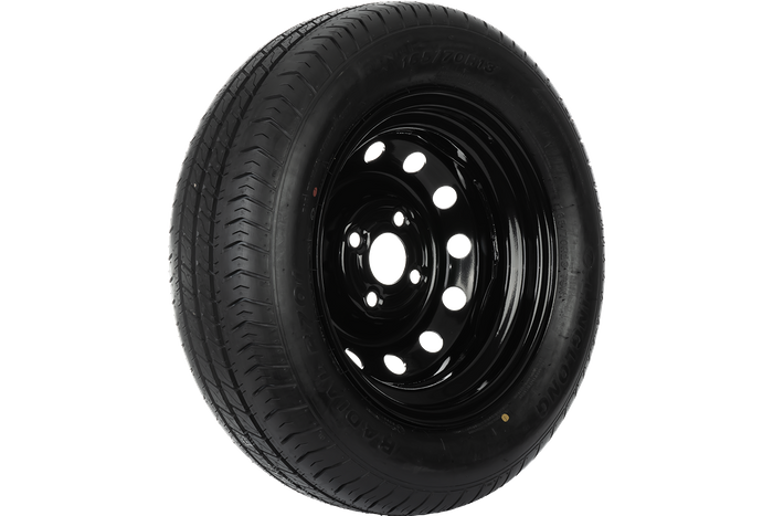 Ζάντα ρυμουλκούμενου ΕΛΑΣΤΙΚΟΥ LINGLONG 165/70 R13 79N UNITRAILER RIM μαύρο 4Jx13"H2 4x100 ET:30