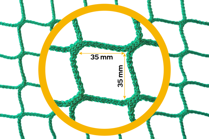 Δίχτυ ασφαλείας με λάστιχο KNOTT 2500x4000