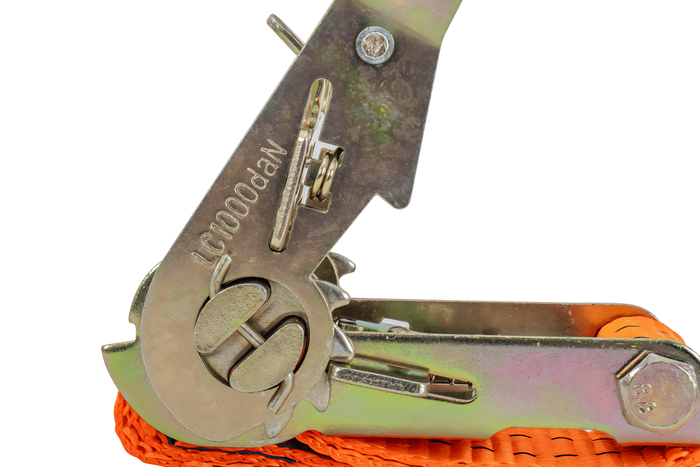 Σετ τεσσάρων ιμάντων μεταφοράς με εντατήρα UNITRAILER 4m/35mm/2t