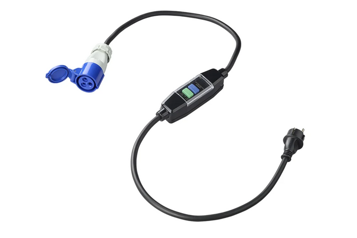 Καλώδιο προσαρμογέα Schuko/CEE ProPlus 373589V01DE διαφορικός διακόπτης 150cm
