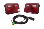 Πίσω φώτα LED ASPÖCK MULTILED IV + καλωδίωση ASPÖCK 4,5m 7-PIN