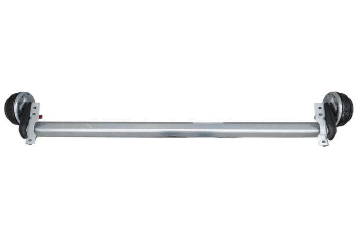 AL-KO COMPACT άξονας φρένων για ρυμουλκούμενο / ρυμουλκούμενο 1350kg 1700mm 2150mm 5x112