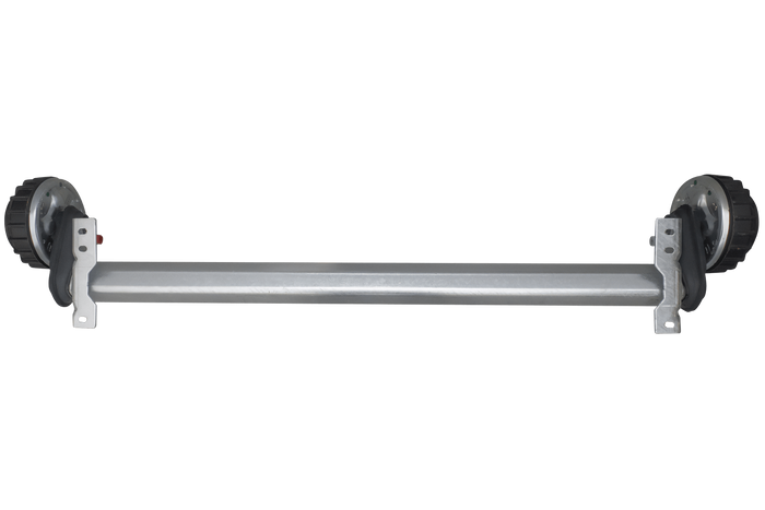 AL-KO COMPACT άξονας φρένων για ρυμουλκούμενο / ρυμουλκούμενο 1500kg 1300mm 1750mm 5x112