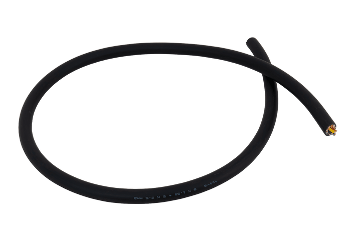 HYBSZ YLY-S 8x1.5+5x2.5 ηλεκτρικό καλώδιο δεκατριών πυρήνων - 1m