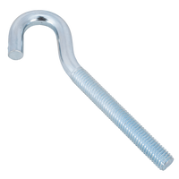 Γάντζος κατασκευής DROMET HZ M8x100 με ανοιχτό άκρο (λυγισμένο)