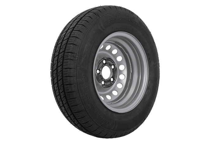 Ενισχυμένος τροχός για τρέιλερ KENDA TIRE 185/80 R14C 104/102N KENDA RIM 5.5Jx14"H2 5x112 ET:30