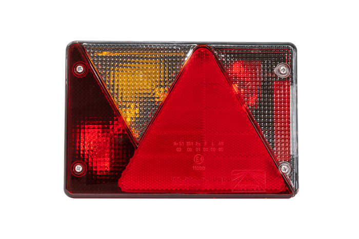 Πίσω φώτα ASPÖCK MULTIPOINT IV + καλωδίωση MANTES 4m 13PIN