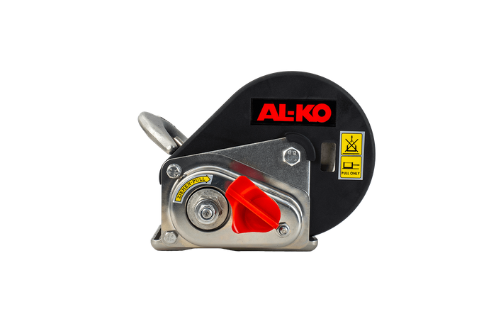 Βαρούλκο, βαρούλκο χειρός για ρυμουλκούμενο φορτηγό AL-KO 450kg με ιμάντα 6m, φρένο και αυτόματο ξετύλιγμα