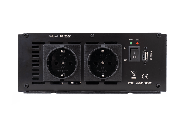 Μετατροπέας τάσης 12V/230V (2000/4000W) KAMAR E1930