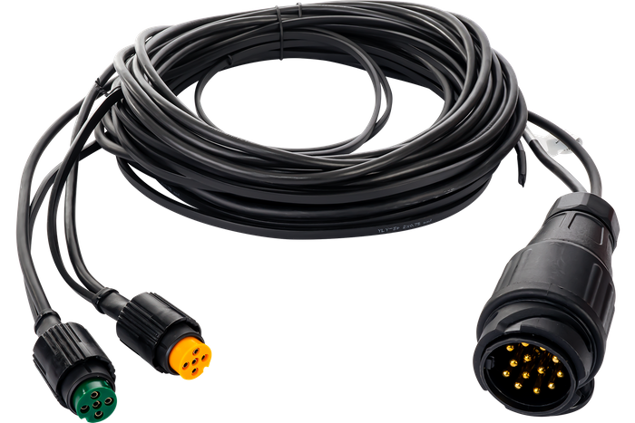 Σετ φώτων: Πίσω φώτα DOBPLAST + πλευρικά φώτα LED DOBPLAST + καλωδίωση MANTES 5,5m 13-PIN + ταχυσυνδέσμοι