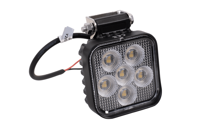Λάμπα εργασίας LED ανακλαστήρας TT TECHNOLOGY BLACK TT.13324 24xLED 1920lm τετράγωνη