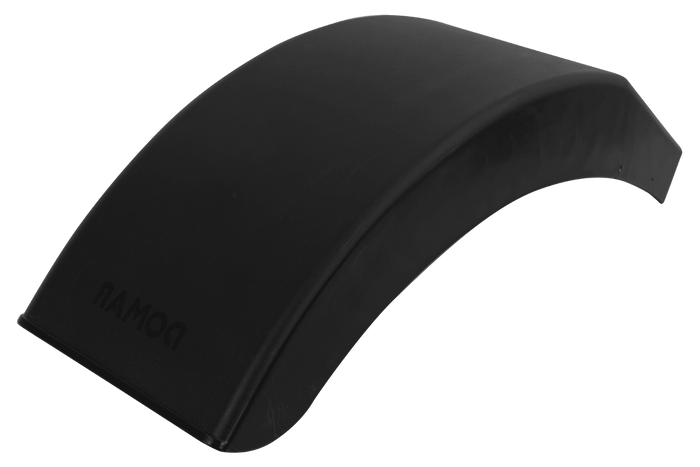 Σετ δύο ημι-λασπωτήρων για το τρέιλερ DOMAR DR1013004+DR1013005, θόλος τροχού 395/220mm αριστερά+δεξιά