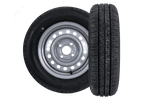 Σετ δύο τροχών για τρέιλερ KENDA TIRE 165/70 R13 79N KENDA RIM 4Jx13"H2 4x100 ET:30