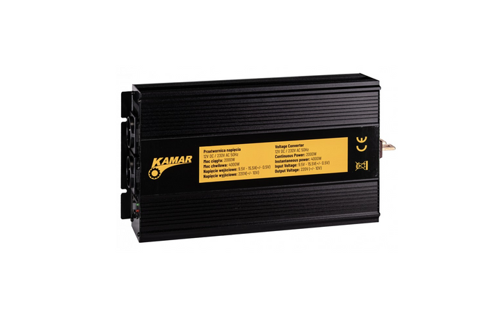 Μετατροπέας τάσης 12V/230V (2000/4000W) KAMAR E1930