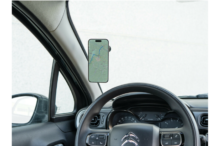 Μαγνητική βάση τηλεφώνου με μαγνητικό πτερύγιο και βεντούζα