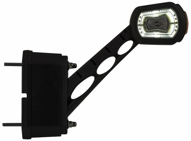 HORPOL LDCC 2713 LED αριστερός δείκτης λαμπτήρας σε ελαστικό βραχίονα, με αισθητήρα οπισθοπορείας