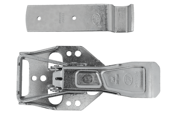 Πλευρικός κοτσαδόρος με συνδετήρα STEELPRESS ZB-04C+Z-01A για πλήρες κλείσιμο πλευράς τρέιλερ