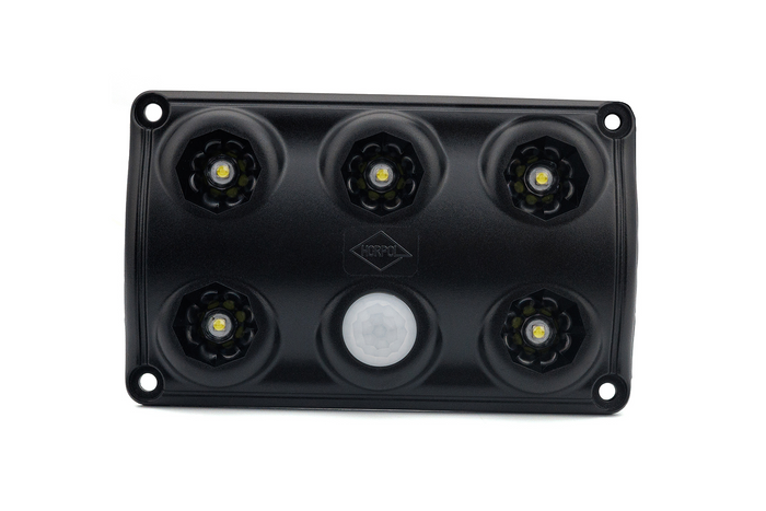 HORPOL LWD2156/CZ LED 900lm μαύρο εσωτερικό φωτιστικό αυτοκινήτου με αισθητήρα κίνησης