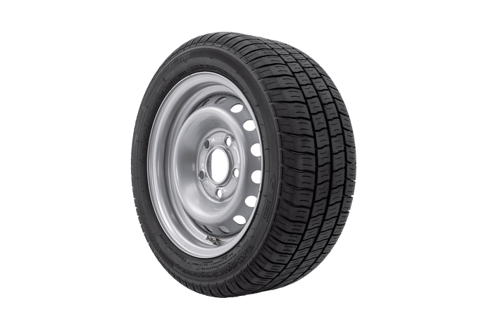 Ενισχυμένος τροχός για τρέιλερ TIRE GT Radial 195/50 R13C 104/101N RIM KENDA 6Jx13"H2 5x112 ET:30