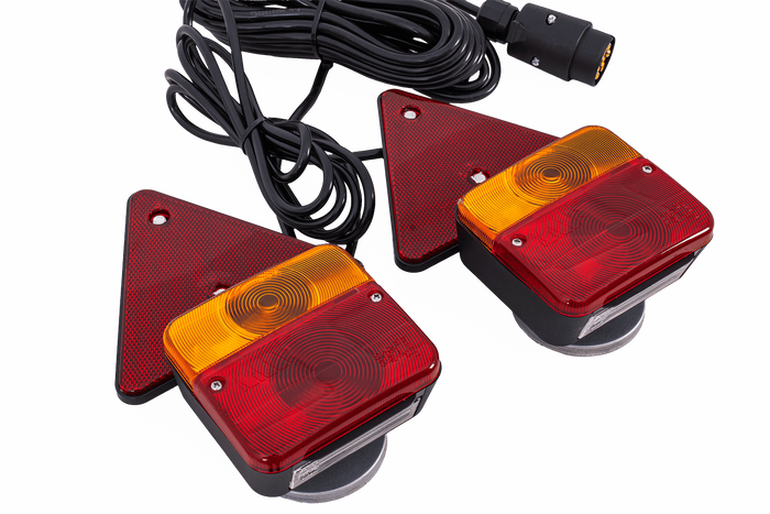 Πίσω φώτα KAMAR L1070-Z 4 λειτουργιών αριστερά + δεξιά με μαγνήτη