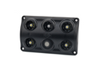 HORPOL LWD2157/CZ LED 900lm μαύρο εσωτερικό φωτιστικό αυτοκινήτου με διακόπτη και κόκκινη δίοδο