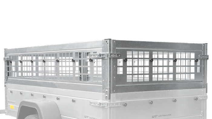 Διχτυωτές πλευρές για το τρέιλερ UNITRAILER GARDEN TRAILER 200 KIPP