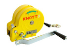 Βαρούλκο 450 KG με ζώνη KNOTT, κίτρινο περίβλημα