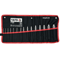 Δερμάτινες τρυπούλες YATO YT-3591 2-22mm 15 τεμάχια.