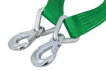 Σχοινί ρυμούλκησης με γάντζους Ιμάντας ρυμούλκησης HILLS 5m/60mm/6t πράσινος