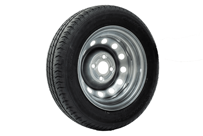 Σετ δύο τροχών για τρέιλερ LINGLONG TIRES 155/70 R13 75N UNITRAILER RIMS 4Jx13"H2 4x100 ET:30