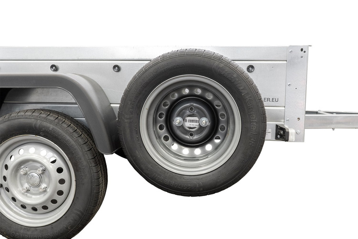 Μεταφορέας εφεδρικού τροχού για Unitrailer Garden Trailer KIPP