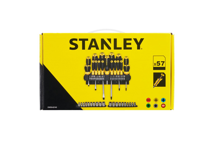 Σετ κατσαβιδιών 57 τεμαχίων STANLEY STHT0-62143