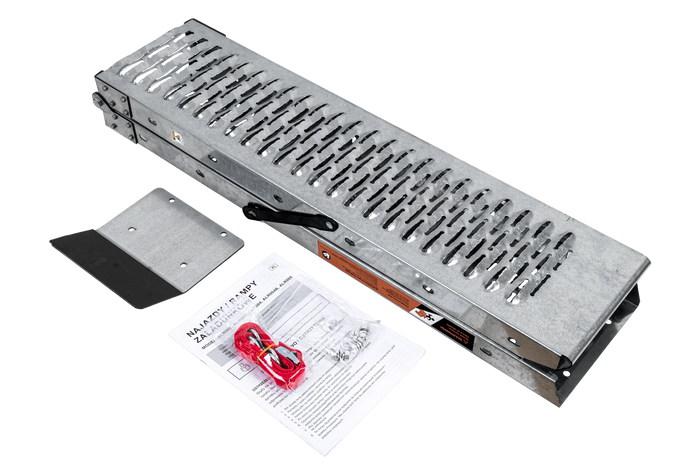 UNITRAILER ALR004B πτυσσόμενη ράμπα χάλυβα drive-on για ρυμουλκούμενο 190cm 200kg