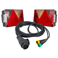 Πίσω φώτα ASPÖCK MULTIPOINT IV + πλεξούδα MANTES 4,1 m 13-PIN
