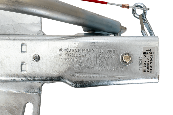 Συσκευή υπέρβασης AL-KO 251G με κοτσαδόρο AK301 για ρυμουλκούμενο 3000 κιλών με ράβδο έλξης τύπου V