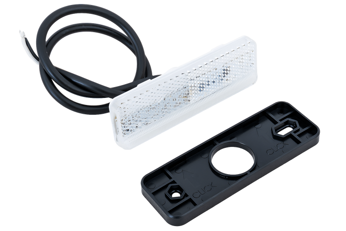 HORPOL LD 2434 Φανός σήμανσης LED, γενικής χρήσης, λευκός, SLIM